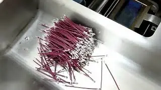 5 wire automatic crimping tinning machine, one head crimping, one head twisting tinning