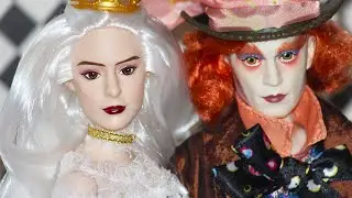 Alice Through the Looking Glass Mad Hatter and White Queen Doll Review!