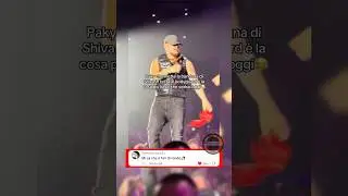 Paky ma che c*zz combini? 😅🤯 #paky #concerto #shiva #bodyguard