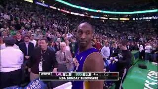 1.31.2010. Kobe Bryant clutch shoot vs Boston Celtics (HD)