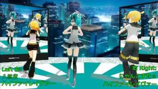 [MMD] ハイファイレイヴァー Hi-Fi Raver - Split Stereo