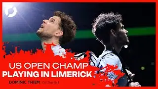 Tennis star Dominic Thiem in conversation with Colm Boohig
