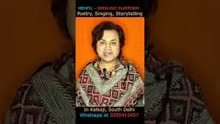 Open mic platform in Delhi Kalkaji #openmic #Poetry #singing #comedy #Storytelling #delhiopenmic