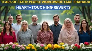 Tears of Faith People Worldwide Take Shahada  Heart-Touching Reverts I Real Stories786