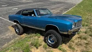 Test Drive 1972 Chevrolet 4x4 Monte Carlo SOLD $19,900 Maple Motors #3144