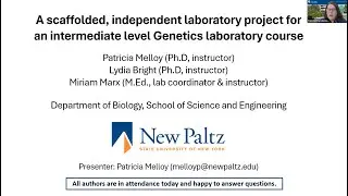 A scaffolded, independent laboratory project for an intermediate level Genetics laboratory course
