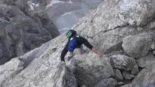 The Belly Roll on The Grand Teton's Owen Spalding Route