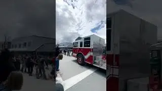 Men vs. firetruck. #firetruckgames #fun #shortvideo #shorts #short