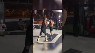Khamzat Chimaev Sparring JACKED Jalin Turner