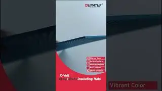 Duratuf's X-Volt Electrical Insulating Mats are BIS-approved and ERDA-certified  #duratufproducts