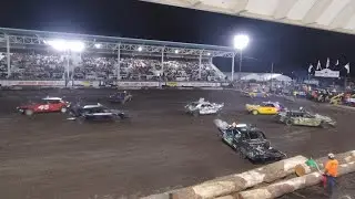 Lakeview Demolition Derby 2024 Main #DemolitionDerby #SendIt #Crash #Oregon