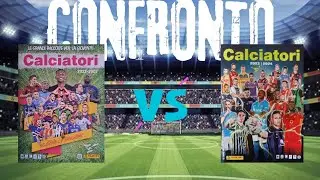 Calciatori panini 22/23 VS Calciatori panini 23/24 - videoconfronto
