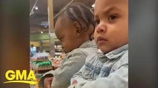 These adorable toddlers need a hug &mdash; and some candy, apparently l GMA