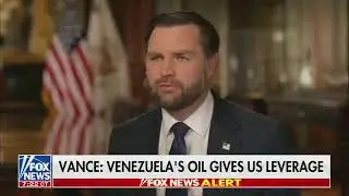 JD Vance says we need to control Venezuela's resources