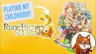 Let's Play RUNE FACTORY 3 - SPECIAL! Down Wind Windy Autumn Valley Lane! Then Genshin Right Break
