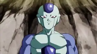 FROST VS VEGETA ENGLISH SUB (VEGETA GETS SEALED BY MAFUBA WAVE)