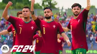 EA SPORTS FC 24 (PC) | Portugal vs Germany | Full Match