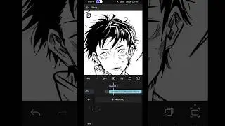 Manga Eye Animation tutorial | Alight Motion | #trending #viral #jjk #anime