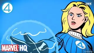 Invisible Woman Puts Mole Man to Shame 🫧 | Meet the Fantastic Four | Episode 8 | @MarvelHQ