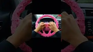 ASMR 📍Ramisya bus steering wheel made of pink lego Bricks
