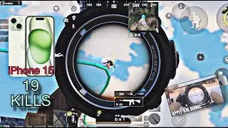 60 FPS KING😱 Iphone 15🔥 A16 BIONIC CHIP🥶    Pubg - BGMI | NO LAGGG | Bgmi Gameplay