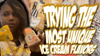Trying The Most Unique Ice Cream Flavors!