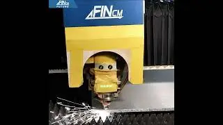 High Power Laser Cutting Machine Cutting 10mm Brass and Aluminum