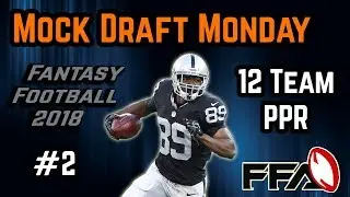 Live 2018 Fantasy Football Mock Draft | RB Zero Draft