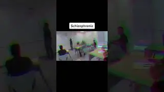 How people with Schizophrenia see the world #shorts