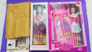 New cut 3 dolls unboxing and review tamil😍/craft tamil