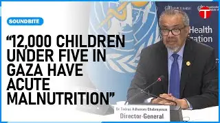 Nearly 12,000 children under five in Gaza have acute malnutrition, says WHO