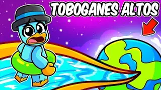 Sobrevive a Los TOBOGANES MAS ALTOS en Roblox!