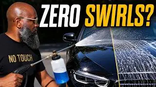 How To Properly Wash AND Dry Your Car WITHOUT Touching it! (No Swirl Marks)