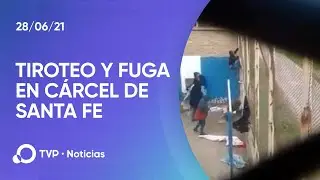 Un muerto y un herido tras tiroteo y fuga de varios presos de la cárcel santafesina de Piñero