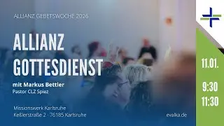 Livestream des Allianz-Gottesdienstes 2026!