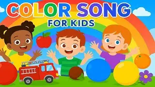 🎨 Color Adventure Song! | Red, Blue, Yellow & More for Little Learners🌟
