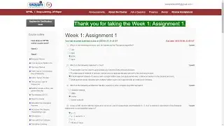 Assignment 1 | Deep Learning - IIT Ropar - IIT Madras | NPTEL -2K23 | Artificial Intelligence | ML