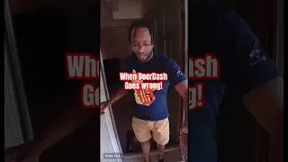 Когда DoorDash идёт не так! #doordashfail #doordash #ubereats #uberfail #sidehustle