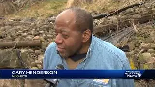 Flames tear through North Braddock house