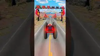 Big & Small Cars Vs Mira Sword | BeamNG.Drive #kpop #bemngdrive
