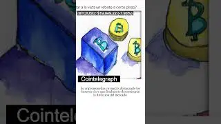 [Bitcoin]El precio de Bitcoin cae en picado &iquest;Podr&iacute;a estar a la vista un rebote a corto #shorts