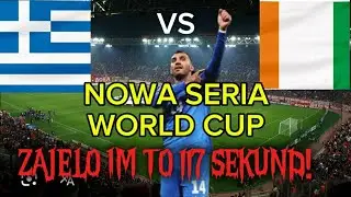 GOLAZO W 2 MINUCIE! Mecz W&sup2;⁶C Grecja vs Wybrzeże Kości Słoniowej(WKS)