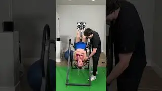 Inversion Therapy For Increased Mobility 👨&zwj;⚕️ #licensed #certified @future ex wife