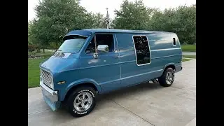 1977 Dodge B200 StreetVan - Available at www.bluelineclassics.com