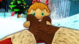 SCARY DOLL Kidnaps a MYSTERIOUS VISITOR! (Scary Doll Christmas Update)