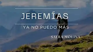 JEREMIAS YA NO PUEDO M&Aacute;S TARDE #Jerem&iacute;as #Biblia #NadieMeEscucha #FeReal #Fidelidad