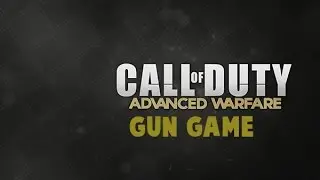 cod AW gun game gameplay with my brother