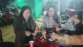 Night carnival at diphupar b church