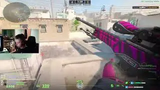 BYMAS INSANE AWP 4K! (twitch reaction)