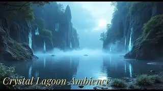 4 Hours of Crystal Lagoon Ambience — Gentle Waves, Crystal Chimes & Soft Wind (No Music)